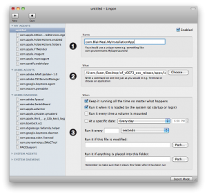 how to setup logic now agent for osx