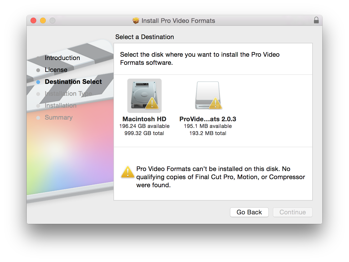 apple pro video formats